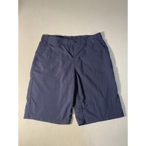 Hurley Nike Dri-Fit Chino Shorts Mens 30 Dark Blue Stretch Golf